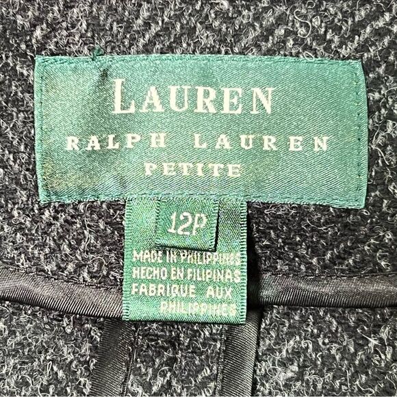 Lauren by Ralph Lauren 100% lamb's wool blazer 🖤 EUC🖤 12P - Picture 6 of 10